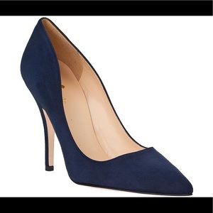 Kate Spade Blue Suede Pumps size 6.5